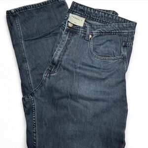 YoungLA Men's Dark Blue Slim Jeans